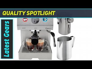 Capresso Cafe Select Professional Stainless Steel Espresso Machine Bundle: The Ultimate
