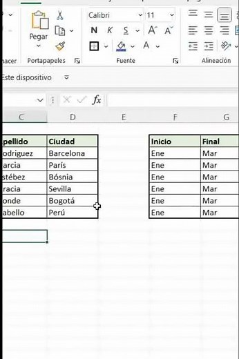 La celda en Excel no se mueve! #Shorts
