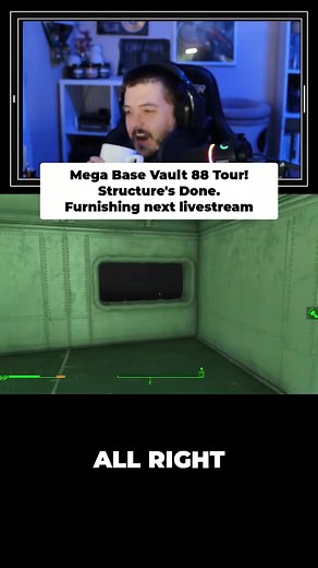 I still need to furnish it, but here's the current progress on the Mega Vault 88 build we're doing in Fallout 4. Join the live streams for more! #fallout #fallout4 #falloutvault #basetour #basebuilding | Base Legend