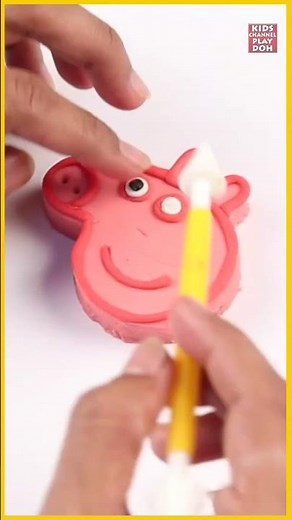 Learn How to Make Peppa Pig With Clay for Kids #diy #education #preschool #kindergarten