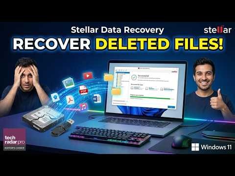 Stellar Windows Data Recovery | Recover Deleted Files Easily on Windows