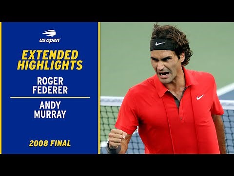 Roger Federer vs. Andy Murray Extended Highlights | 2008 US Open Final