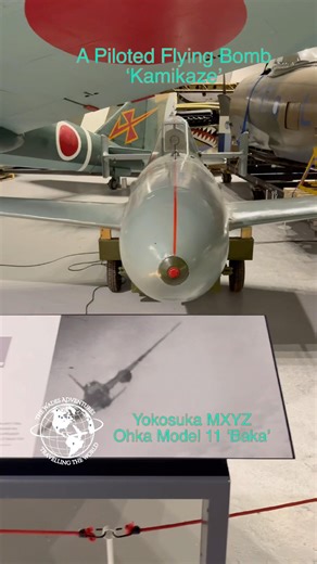 A Second World War Japanese Piloted Flying Bomb ‘Kamikaze’ #ww2 #aviation #military #avgeek #shorts