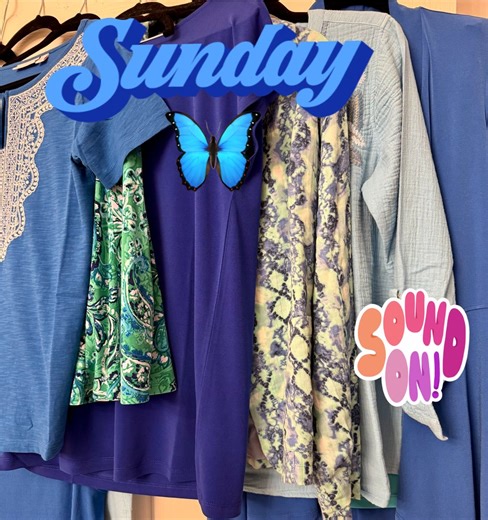 3.9K views · 52 reactions | Planning my outfits for my Big 2 Hour Spectacular Show tonight, Sunday @ 9-11pm ET. Feeling Happy and wearing the Blues… Please join me tonight. We have a fabulous show planned! | Susan Graver | Facebook