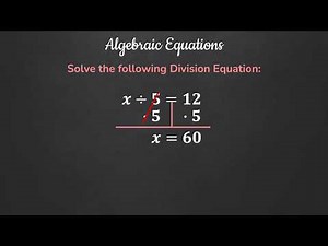 Solving One Step Division Equations