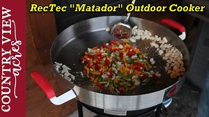 13K views · 861 reactions | New cooker for the outdoor kitchen. The RecTec Matador. | Country View Acres | Facebook