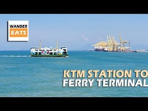 Walk: Butterworth KTM Station to Ferry Terminal, Penang