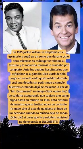 ¡Lealtad en el Silencio: El gesto de Dick Clark que salvó la dignidad de Jackie Wilson