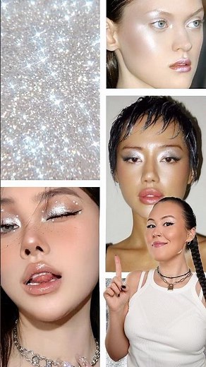 Frosty Silver Makeup ✨ Winter Glow tutorial