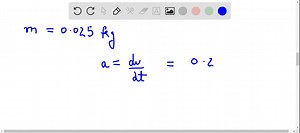 Scallops eject water from their shells to provide a thrust force. The graph shows a smoothed graph of actual data for the initial motion of a 25 g scallop speeding up to escape a predator. What is the magnitude of the net force needed to achieve this motion? How does this force compare to the 0.25 N weight of the scallop? | Numerade