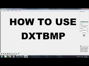How to use DXTBMP