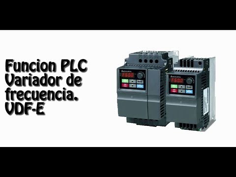 Variador de frecuencia Delta VFD-E- Función Plc