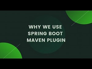 31. Spring boot maven plugin in Action