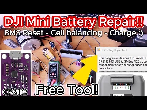 DJI Mini 2/Mini SE/Mini 4K Battery Repair | Step-By-Step | DIY *WORKS*