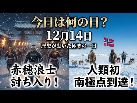 【今日は何の日】12月14日