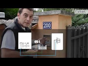 Installation Visiophone EXTEL LENA 11