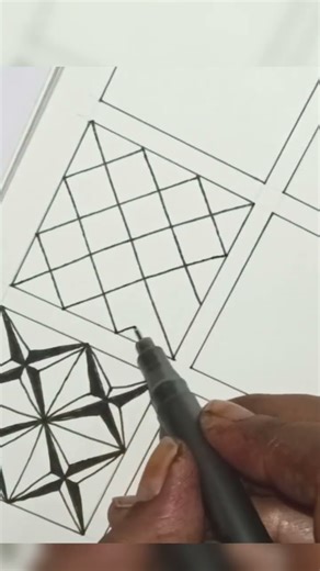 47/75 zentangle pattern #zentangleart #zenpatterns #zentangledesigns