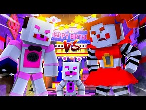 Funtime Freddy VS Helpy VS Circus Baby ?! | Minecraft FNAF Roleplay