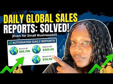 This Simple Automation Sends You Daily Sales Reports | Zapier Automation | Business Automation