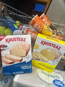 8.6K views · 76 reactions | I used Krusteaz Vanilla pound cake for my cake loafs that I brought to Orlando with me. Of course I used my @pkflavoringelixirs in all three.-Cake Batter & Buttered Vanilla-Raspberry & Cream Cheese-Butter Pecan & AlmondI put one teaspoon per flavor in each batch. | Porsha Kimble | Facebook