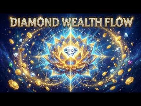 Activate Diamond Wealth Chakra | Manifest Money, Luck & Diamonds | 888 Hz Meditation Music