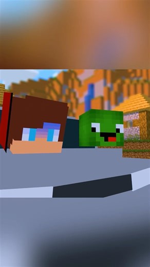 How the Hacker Took Control of JJ’s Mind. 😱🔥 Minecraft Short