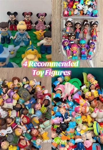 4 Recommended Toy Figures 1. Little People 2. Elc Happyland 3. Gabby's Dollhouse 4. Lego Duplo . . #littlepeople #elchappyland #gabbysdollhouse #legoduplo #toyfigure
