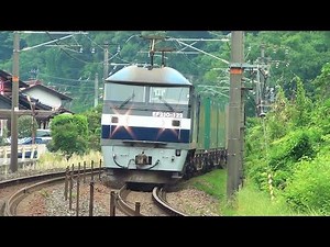 JR貨物 高速貨物列車 1051レ 動画集 JR山陽本線
