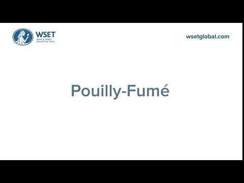 How to say it: Pouilly Fumé