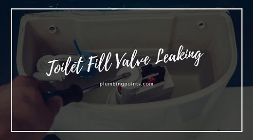 Stop Toilet Fill Valve Leaking From Top (Easy Solution) - Plumbingpoints