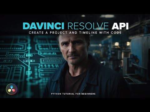How to create projects and timelines with code. DaVinci Resolve API - with AlexTheCreative