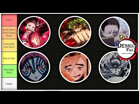 Tier List Blood Art Demonfall Atualizado│ Melhores Demon Arts Atualização Sickle e Explosion