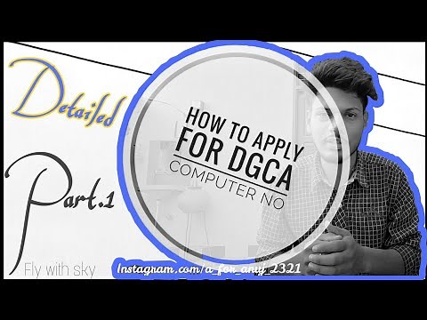 [Part.1] How to apply DGCA Computer Number | Step By Step | Explained Latest Procrdure