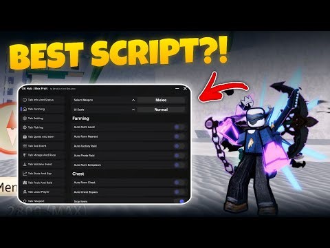 Blox Fruits Script Mobile No Key - Auto Farm, Collect Chest, Sea Events, Auto Raid & More!!