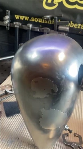 The Final Finish — Crossbone Bobber Metalwork Complete_SSB customs #chopperstyle #motorcycle