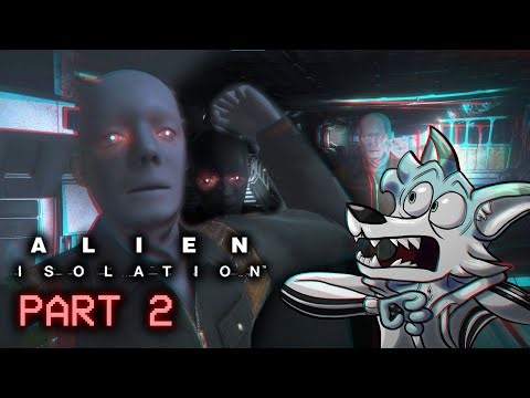 STALKED BY ROGUE ANDROIDS... | Alien: Isolation - Part 2
