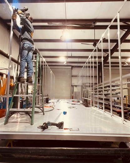 At Aluminum Trailer Group, LLC, precision is built into every inch. Chris and Johnn laying down clean welds on a fully custom 102"x32" enclosed car hauler, built for strength, durability, and real-world performance. No shortcuts. No compromises. Just solid craftsmanship you can trust. If you haul high-value equipment, vehicles, or race builds, this is how it should be done. 📞 Contact us to start your custom build 📱Call or Text 352-779-7900 💻aluminumtrailergroup@protonmail.com #luxury #LuxuryT