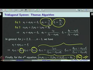 Week 3 : Lecture 14 : Tutorial Session - 3: Python Coding for Thomas Algorithm