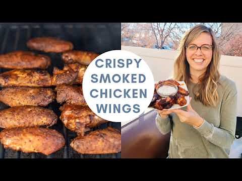 SMOKED CHICKEN WINGS || On the Pit Boss Austin XL || Crispy Smoked Chicken Wings