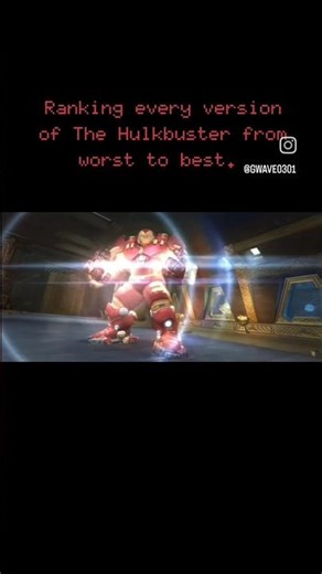Ranking every version of The Hulkbuster from worst to best. #marvel #ironman #tonystark #hulkbuster