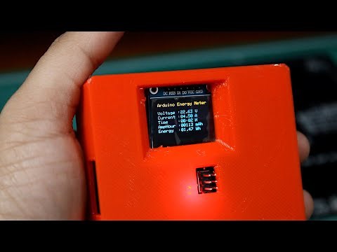 DIY Arduino Energy Meter - Measure Current and Voltage using Arduino