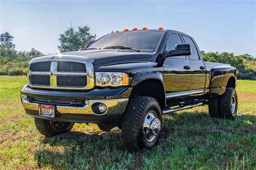 12k-Mile 2004 Dodge Ram 3500 Laramie Hemi Quad Cab Dually 4x4