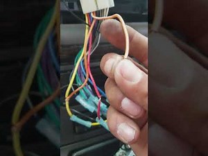 how to wire dimmer and illumination wire to a radio with out orange wire