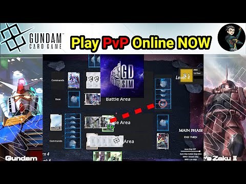 How To Play The Gundam Card Game TCG Simulator ONLINE! (FULL GDSIM TUTORIAL)