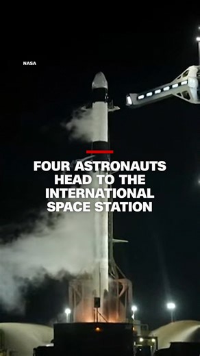 NASA and SpaceX launched four astronauts to relieve a bare-bones crew at the International Space Station after a previous SpaceX staffing mission, Crew-11, was forced to make an early return to Earth due to an undisclosed medical issue by an unidentified member. https://cnn.it/4tB0LSc | CNN