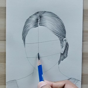 Easy face drawing tips 🥰 #art #drawing #artwork #painting #artist | Ashish Art