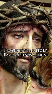 Prayer to the Holy Face of Jesus Christ O Holy Face of Jesus Christ, infinite source of love and mercy, we turn to you with trust and humility. May your sacred face, marked by suffering and illuminated by the glory of the resurrection, be for us a refuge and an inspiration. May our hearts, often tormented by the trials of life, find peace and consolation in you. May your benevolent eyes be a light to us in times of darkness, and may your comforting smile dispel our fears. Lord Jesus, through you