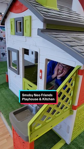 Welcome to the ultimate playtime paradise with the Smoby Neo Friends Playhouse & Kitchen! 🏠🍽️ Let imaginations run wild as they cook up adventures in this charming playhouse with a built-in kitchen. 👩‍🍳🏡 Endless fun awaits! 🤩 Product code: 194783 #SmythsToys #ActionAndAdventure #SmobyHouse #SmobyNeoPlayhouse #PlayKitchen #OutdoorFun #OutdoorAdventure #OutdoorPlayhouse