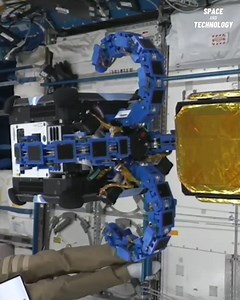 43K views · 1K reactions | Here’s Astrobee, a space robot made by NASA to assist astronauts | Space and Technology | Facebook