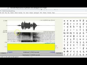 Creating Tiers Boundaries in Praat